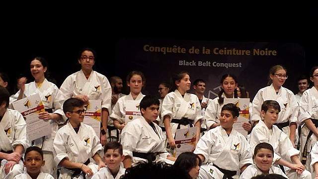 Graduation ceinture noire 2me dan