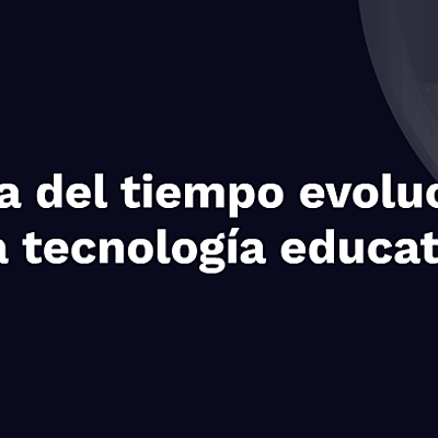 Timeline: Línea de Tiempo con el tema Evolución histórica de la Tecnología Educativa