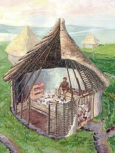 How Houses Were Made. (3000 B.C)