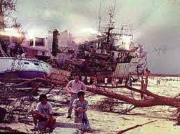 Huracán Gilberto en Quintana Roo