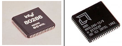 INTEL 80286 y AMD 286