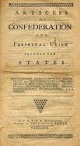 Articles of Confederation Adopted