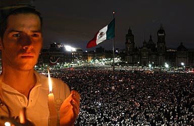 Marcha "Iluminemos México"