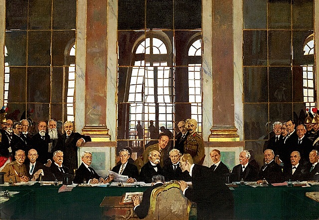 O Tratado de Versalhes