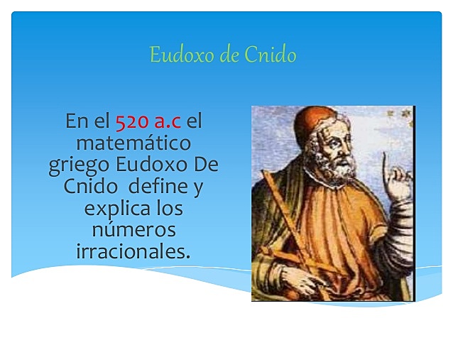 TEORÍA GRIEGA DE LOS IRRACIONALES