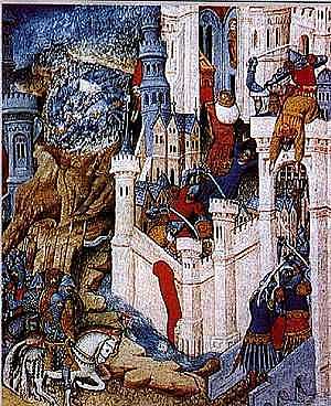 Saqueo de Roma por los godos de Alarico