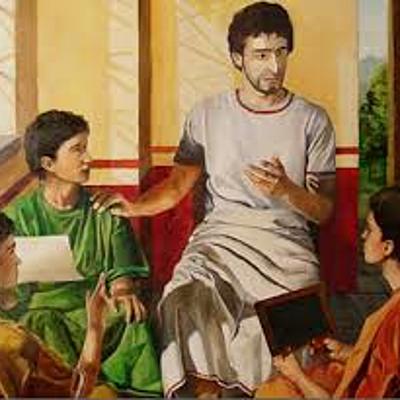 Timeline: Escolástica, Humanismo y Renacimiento.