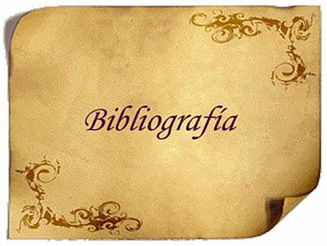 Bibliografía