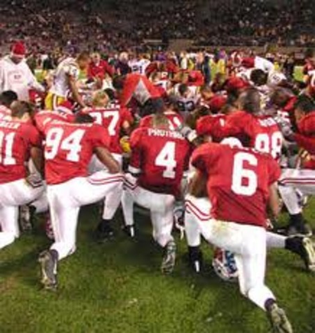 Student-Led and Student-Initiated Prayer is Outlawed.