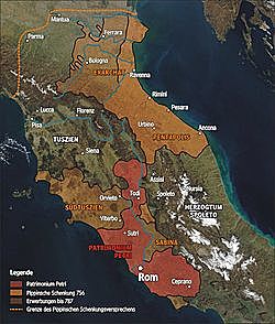 Incorporación de Roma y los Estados Pontificios