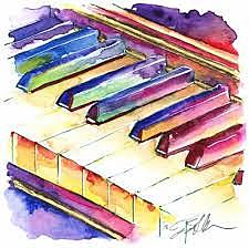 I started piano classes