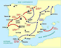 Victorias hispano-británicas de Vitoria y San Marcial.
