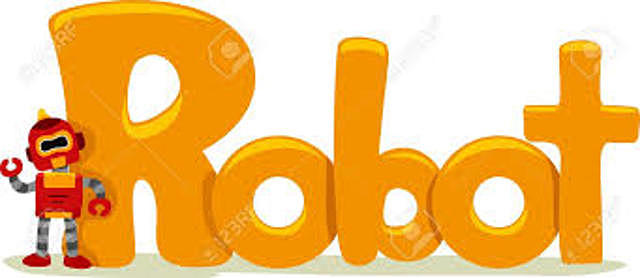 Apparition du mot robot