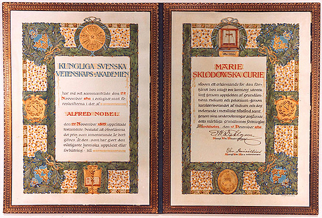 Prix ​​Nobel de Chimie