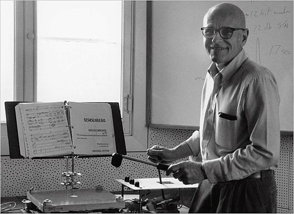 max Mathews writes music (1957)