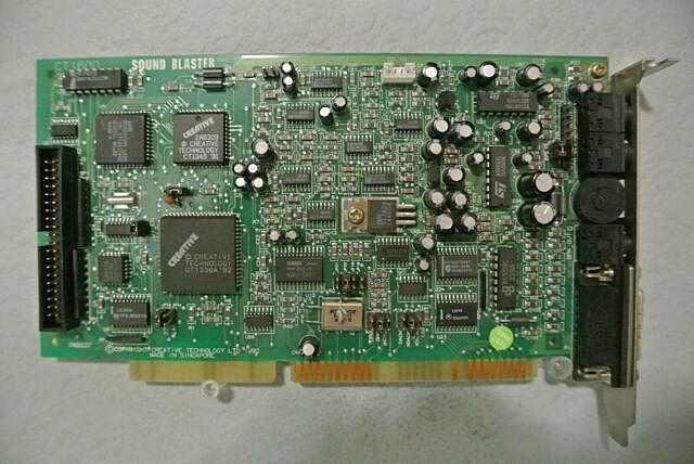 Sound Blaster Pro soundcard (1991)