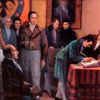 Timeline: CONFORMACIÓN DEL ESTADO COLOMBIANO