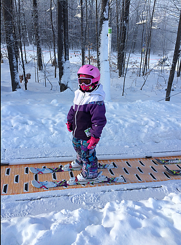 Ma première foi en sky