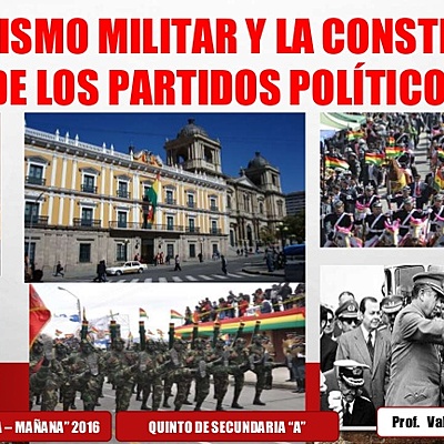 Timeline: Gobiernos de la Post Guerra- Socialismo Militar (1936-1952)