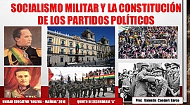 Timeline: Gobiernos de la Post Guerra- Socialismo Militar (1936-1952)