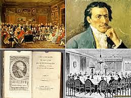 Voltaire, Rousseau y Montesquieu