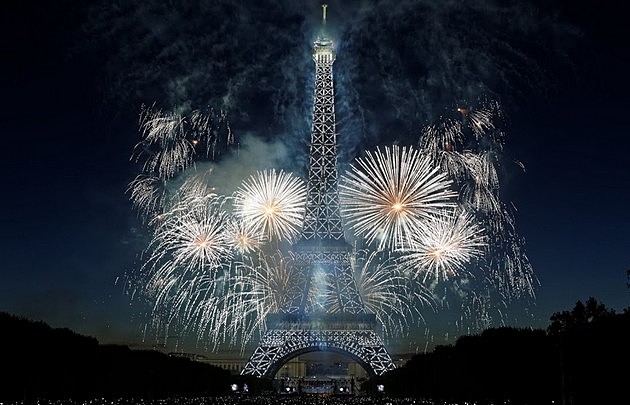 Joy and coexistence among all French people is celebrated.