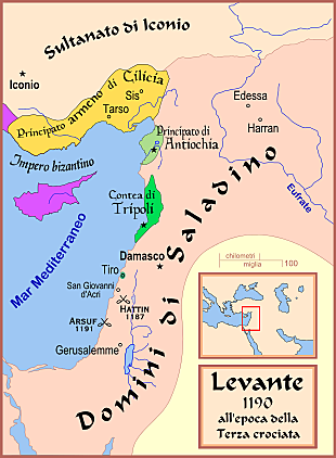 Le conquiste in Siria e Palestina