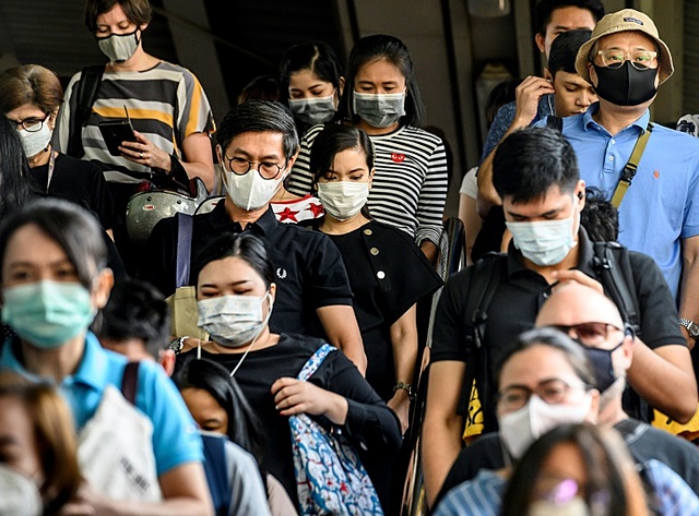 Primeira contaminação fora da China