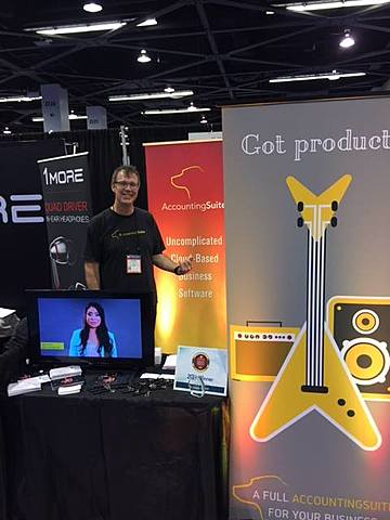 AccountingSuite™ attends the 2017 NAMM Show