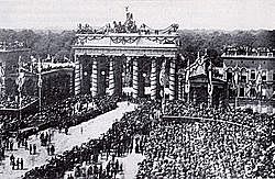 Proclamación del II Reich