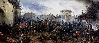 la bataille de Waterloo