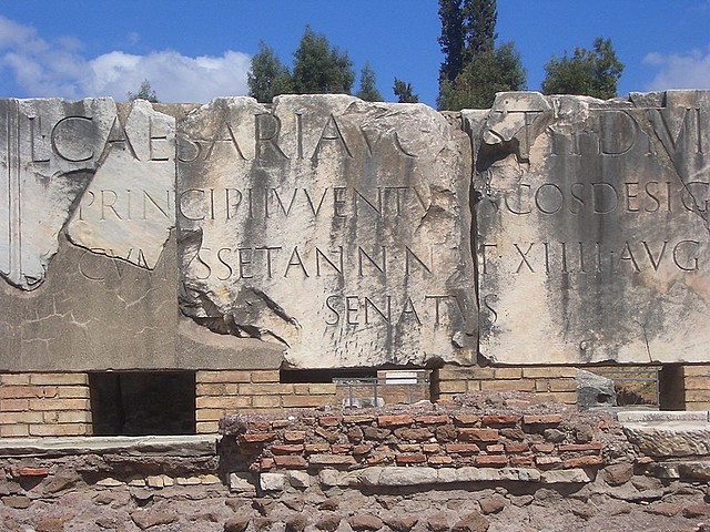 Las obras de Julio César.