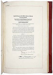 Twenty-Second Amendment to the Constitution is ratified