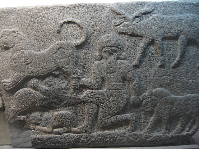 El rey Gilgamesh de Uruk