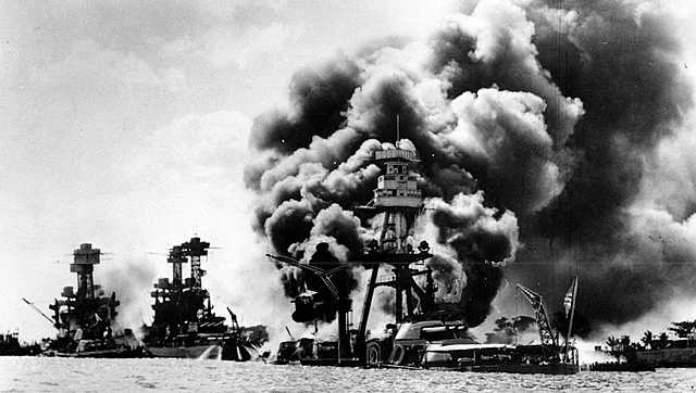 The attack on Pearl Harbor