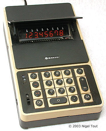 Calculadora Portátil (Sanyo Canon Sharp)