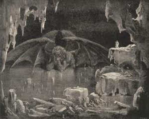 Dante writes the ''Divine Comedy''