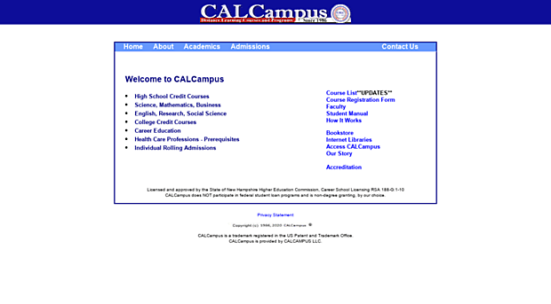 La primera escuela virtual.