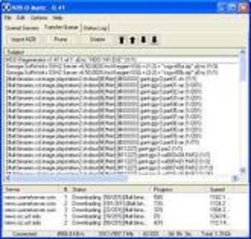 Bulletin-board system, was developed between the 70s and 80s.