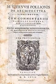 De Architectura - Vitruvio