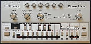 The initial release of the TB 303 bassline