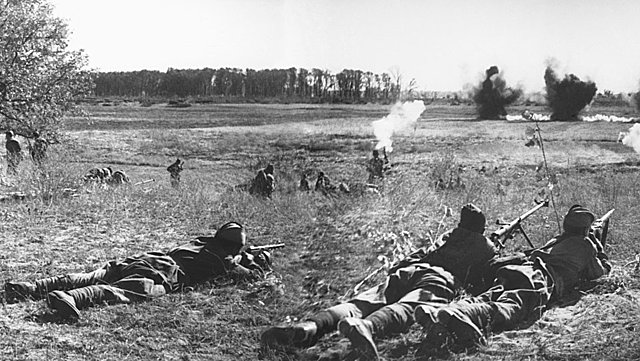 Начало Сталинградской битвы