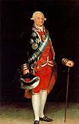 Llegada al trono de Carlos IV.