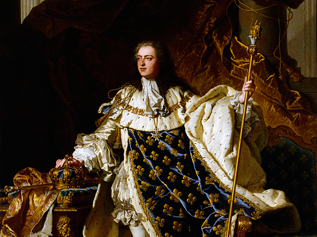 Louis XV becomes King