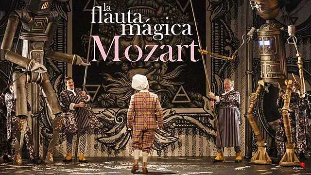 Big success of The Magic Flaute, his last opera, whose premier he can't  assists for his health.