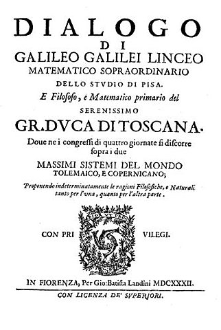 Galileo pubblica il "Dialogo sui massimi sistemi"