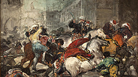 Timeline: Crisis de la monarquía borbónica. La Guerra de la Independencia y los comienzos de la revolución liberal. La Constitución de 1812.