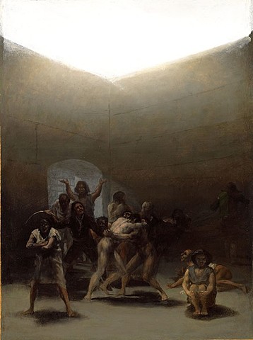 Corral de locos - Goya