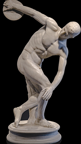 El discóbolo de Mirón