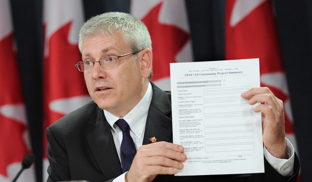 NDP releases documents showing Tony Clement oversaw G8 spending